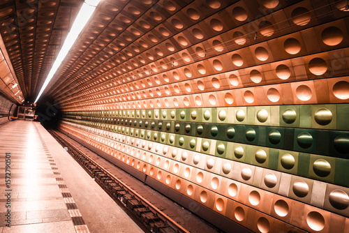 subway tunnel in prague