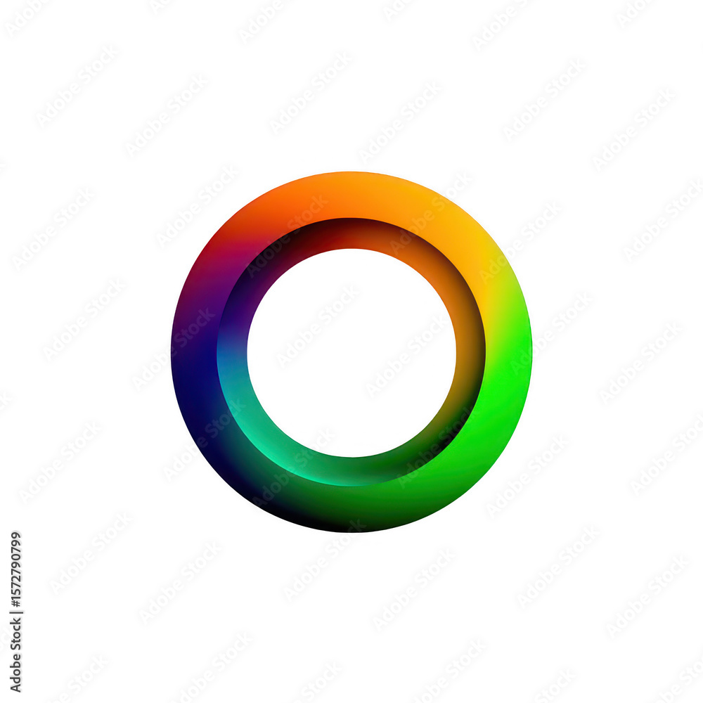 Rainbow Circle Design Image Rainbow Circle Design Image