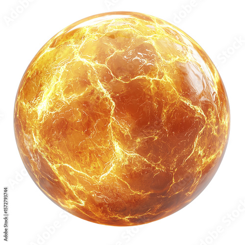 power up yellow energy ball
 photo