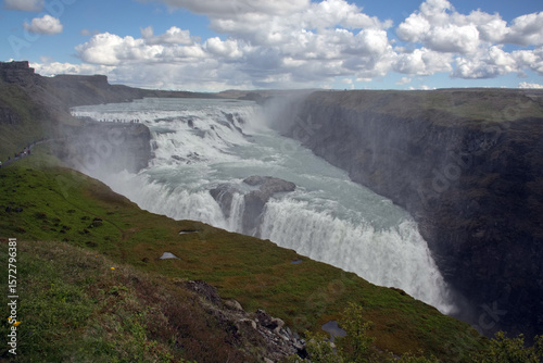 Gullfoss Wasserfall in Island