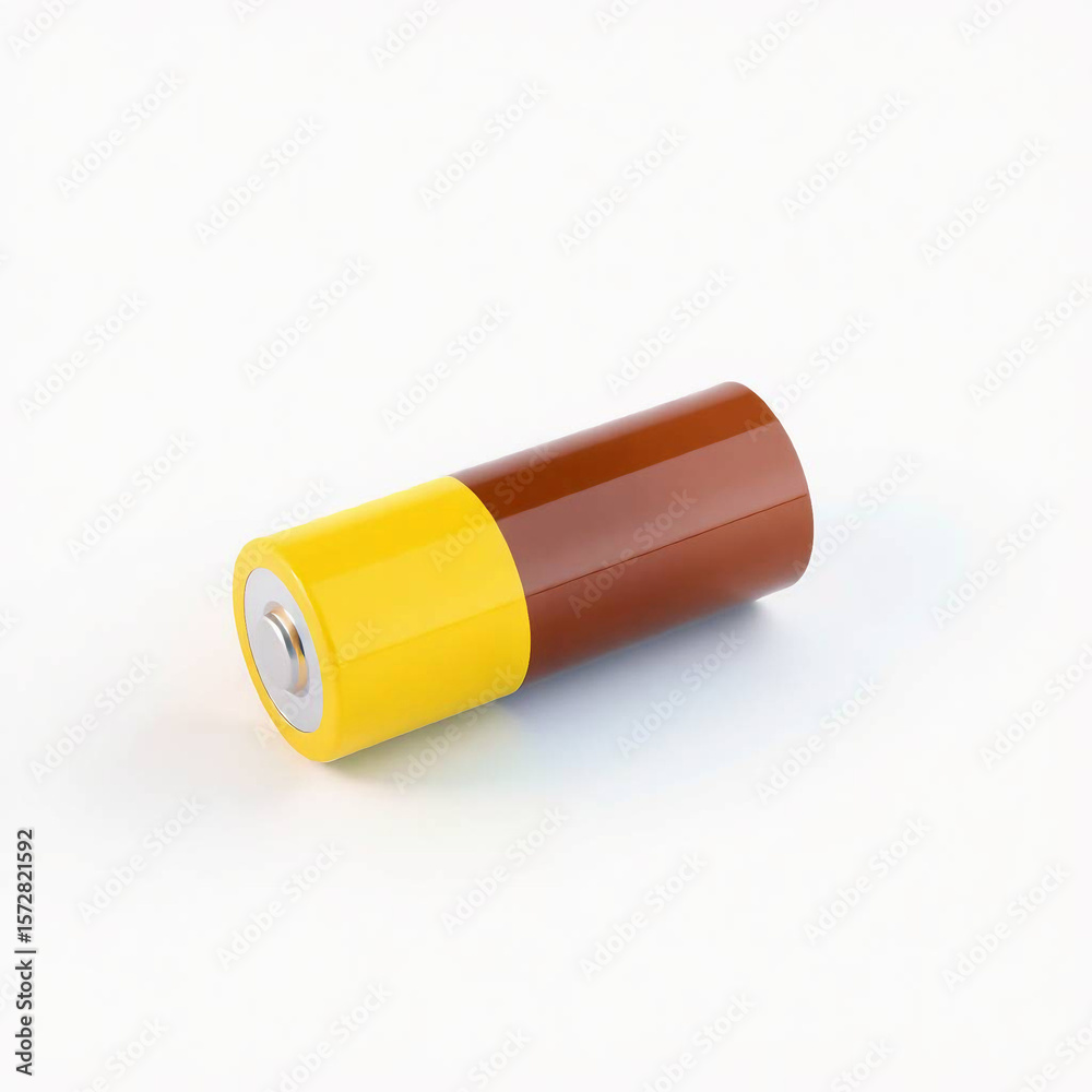Green Rechargeable Battery Isolated on White | Sustainable Energy 3D Render Green Rechargeable Battery Isolated on White | Sustainable Energy 3D Render