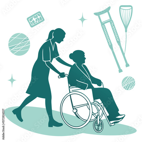man and woman with bicycle