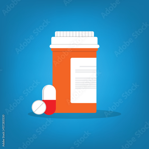 Prescription medicine bottle