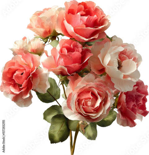 Delicate roses express sweet, tender sentiment with their soft, romantic hue