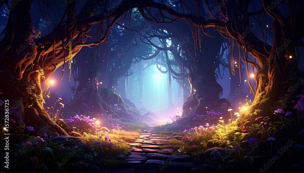 Obraz premium fantasy world