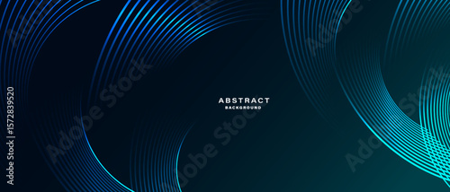 Minimal abstract background with concentric circular lines