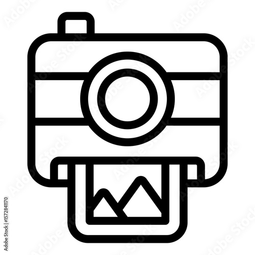 instant camera icon