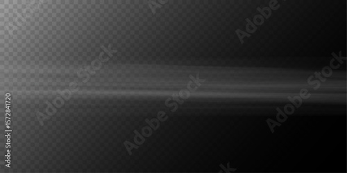 Transparent Smoke Light Effect on Dark Background