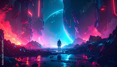 night city landscape