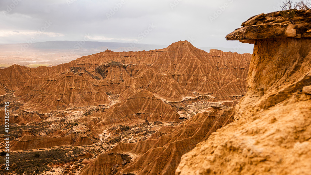 Fototapeta premium escarpment fault geological formation