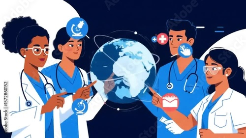 doctor and nurse with stethoscope