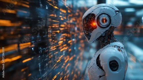 A Robot's Perspective in a Digital Landscape