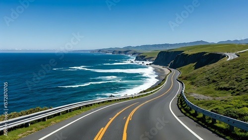 road to the sea