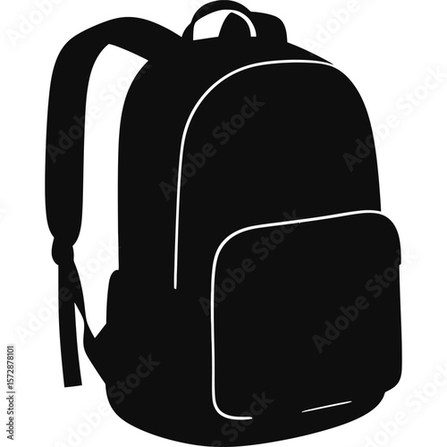 Classic Backpack Silhouette  A Versatile Design for Everyday Use