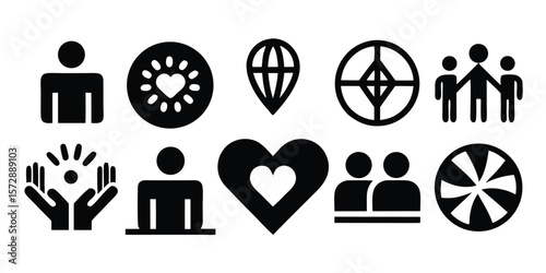 set of vector icons