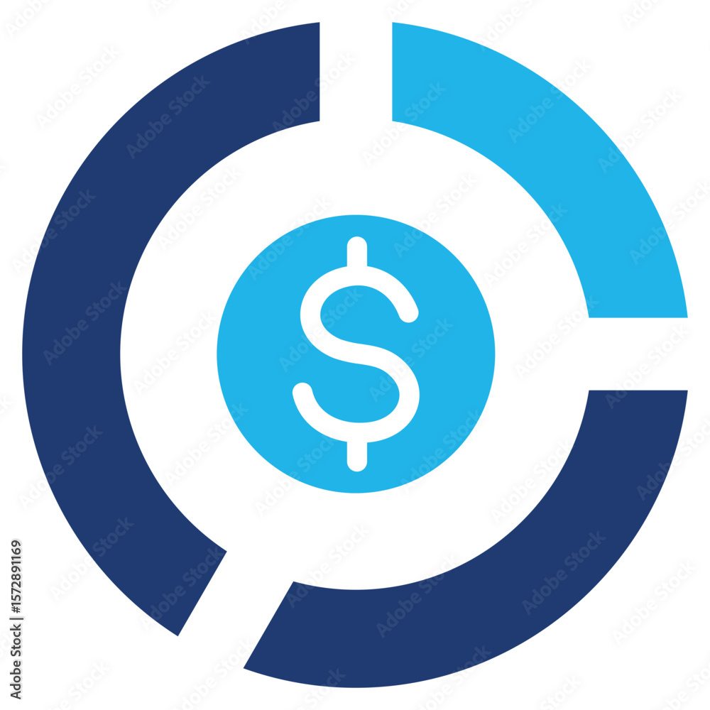 Fototapeta premium Chart Icon