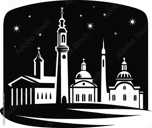 Monuments Silhouette