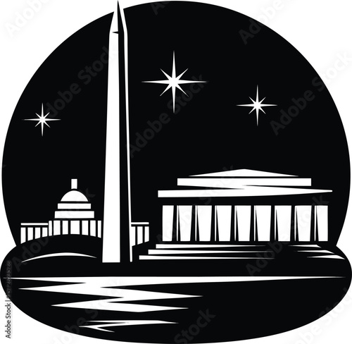 Monuments Silhouette
