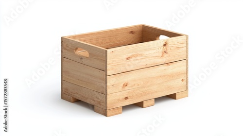 Wallpaper Mural Wooden Storage Crate for Organizing Home and Office Items Torontodigital.ca