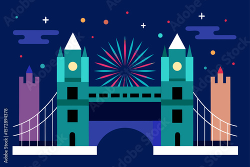 vector illustration of a city