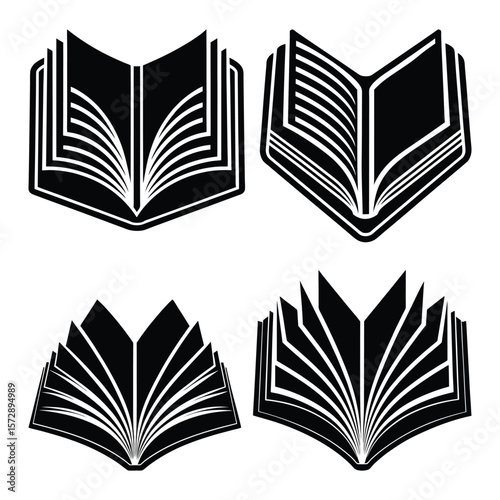 Open Books Graphic Design pages reading