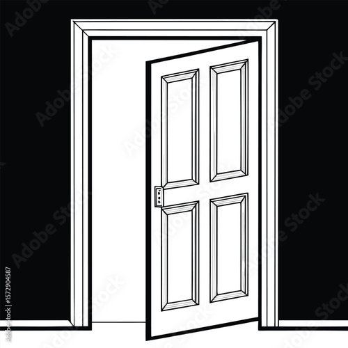 -a-black-silhouette-icon-open-white-door-and-door- (1).eps