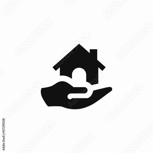 home insurance icon sign vector