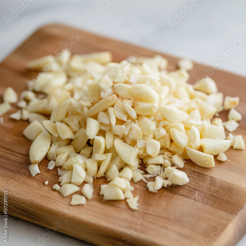 Chopped Garlic for Culinary Use