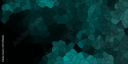 Abstract colorful background with triangles. Pastel light mint colors stone tile pattern. Multicolor Broken Stained Glass Background with lines. Geometric Retro tiles pattern. vector Illustration	