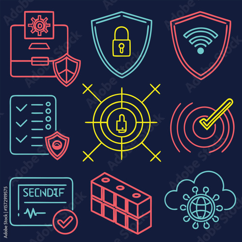 Cybersecurity Icons