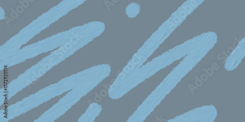 Vector illustration of abstract background pattern of two opposing zigzag lines in light blue on dark blue background authentic vintage trendy style is very good to use for poster decoration, wallpape