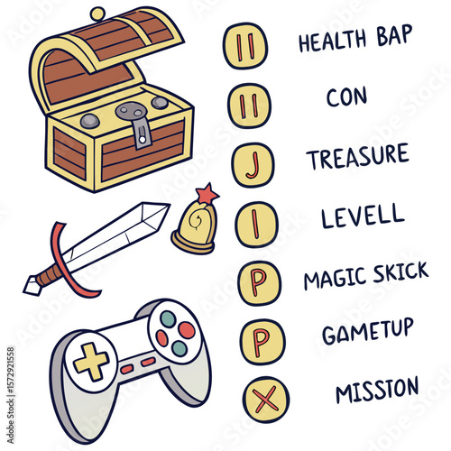 Gaming UI Icons