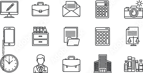  Professional Office Essentials: Business Tools, Corporate Accessories, Legal Documents, and Daily Workday Objects for Modern Professionals and Entrepreneurs, 