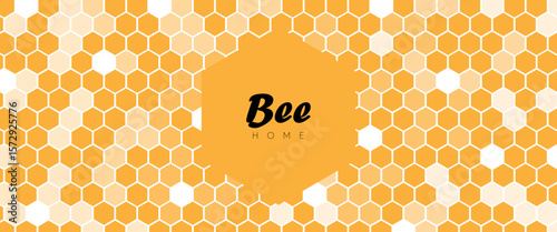 Honeycomb bee icon on white background. honeycomb icon for your web site design, logo, app, UI. flat style. honey comb sign. Vector Illustration .
