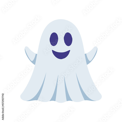 Happy Ghost smiling