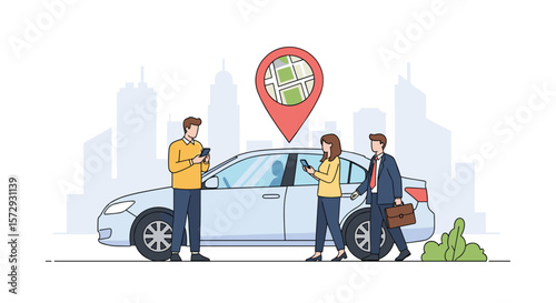 Modern mobility transportation solutions for urban commuters and travelers