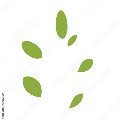 Wallpaper Mural Green grass with long leaves symbolizing freshness and vitality in a natural setting. Torontodigital.ca