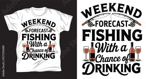 Fishing graphic vactor t shirt design art