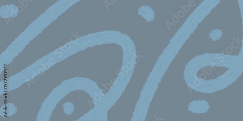 Vector illustration of abstract background of curved line pattern rotating sideways in light blue with dark blue background in authentic vintage trendy style is very good to use for poster decoration,