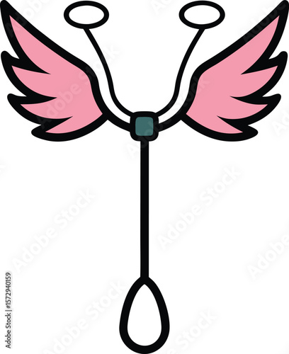 eyelash curler with wings