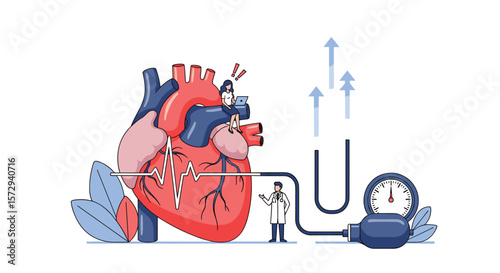 Understanding high blood pressure diagnosis and treatment for a healthy cardiovascular system