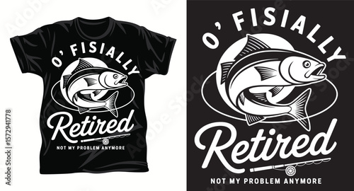Fishing graphic vactor t shirt design art