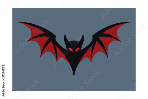 Demonic bat wings