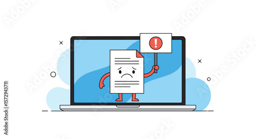 Troubleshooting error messages on computer screens displaying important information