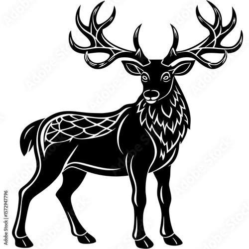 deer head silhouette