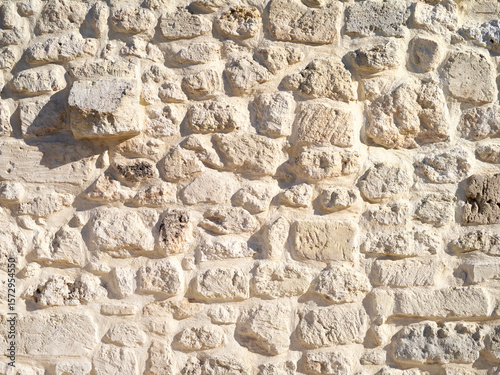 Texture di muro con mattoni in rilievo photo