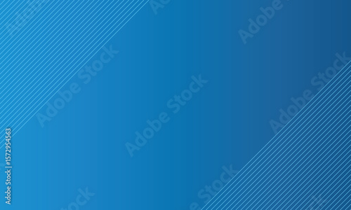 Modern blue gradient background with diagonal line patterns, perfect for presentations, technology themes, business materials, banners, or digital designs requiring a clean and professional look.