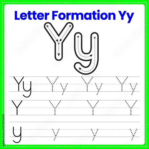 Letter Formation Worksheet for Kids – Practice Writing Uppercase & Lowercase Y
Letter formation Y

Letter Y worksheet

Write letter Y

Uppercase Y practice

Lowercase y writing
