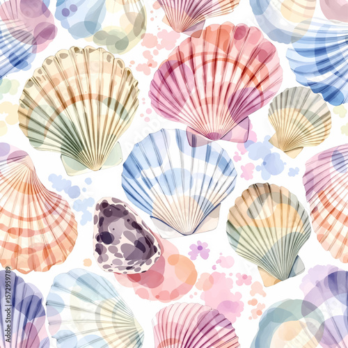 sea shells background