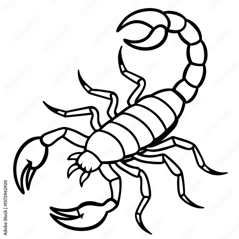 Obraz premium Venomous Line Art